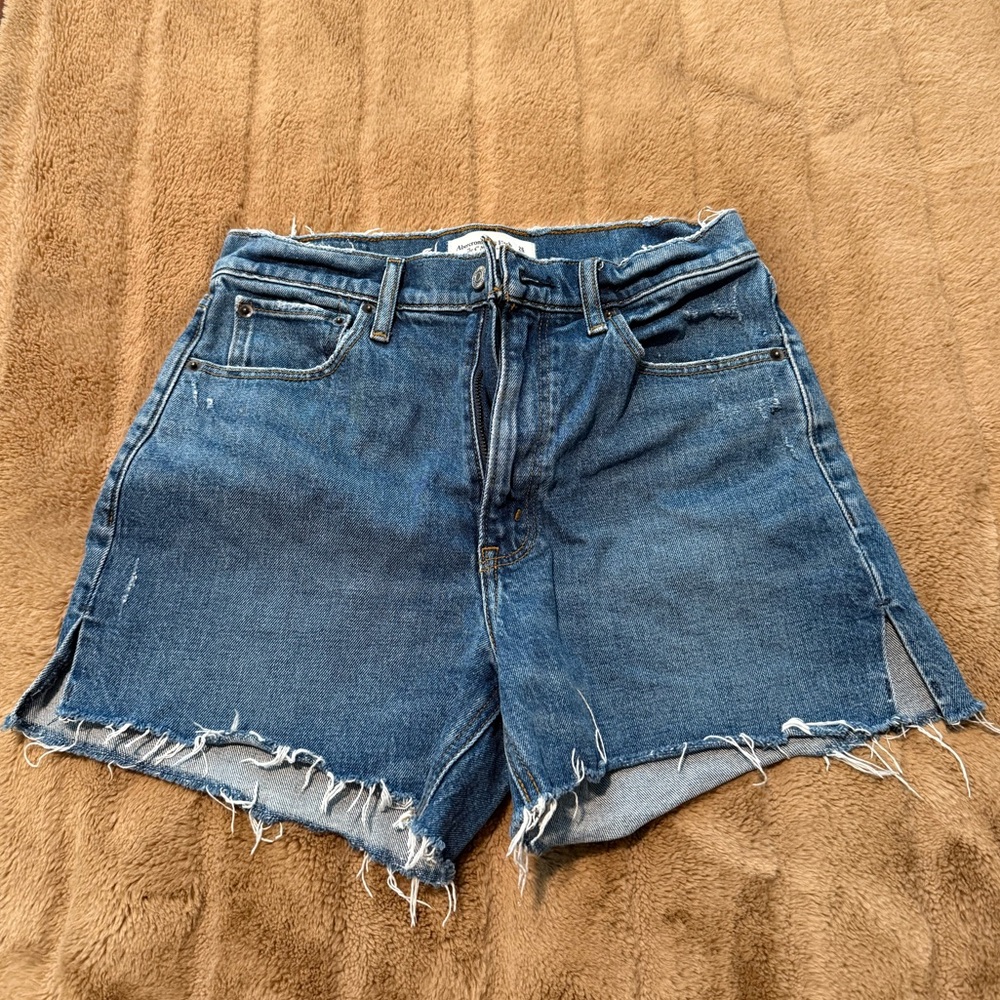 Denim Distressed Women Shorts